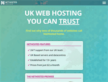 Tablet Screenshot of nethosted.co.uk